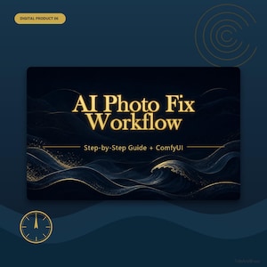 AI Photo Fix Guide | Remove Background Enhance Product Photos with AI | Photoshop Alternative for Etsy Amazon Sellers | PDF Tutorial
