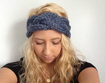 Knit Headband - Braided Knit Headband