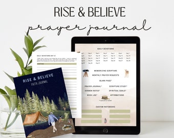 Rise & Believe Men's Digital Faith Journal