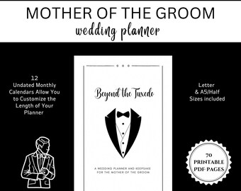 Mother of the Groom Planner | Beyond the Tuxedo - A Wedding Planner and Keepsake