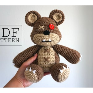 PATTERN ONLY* Tibbers Inspired Amigurumi Bear from LoL