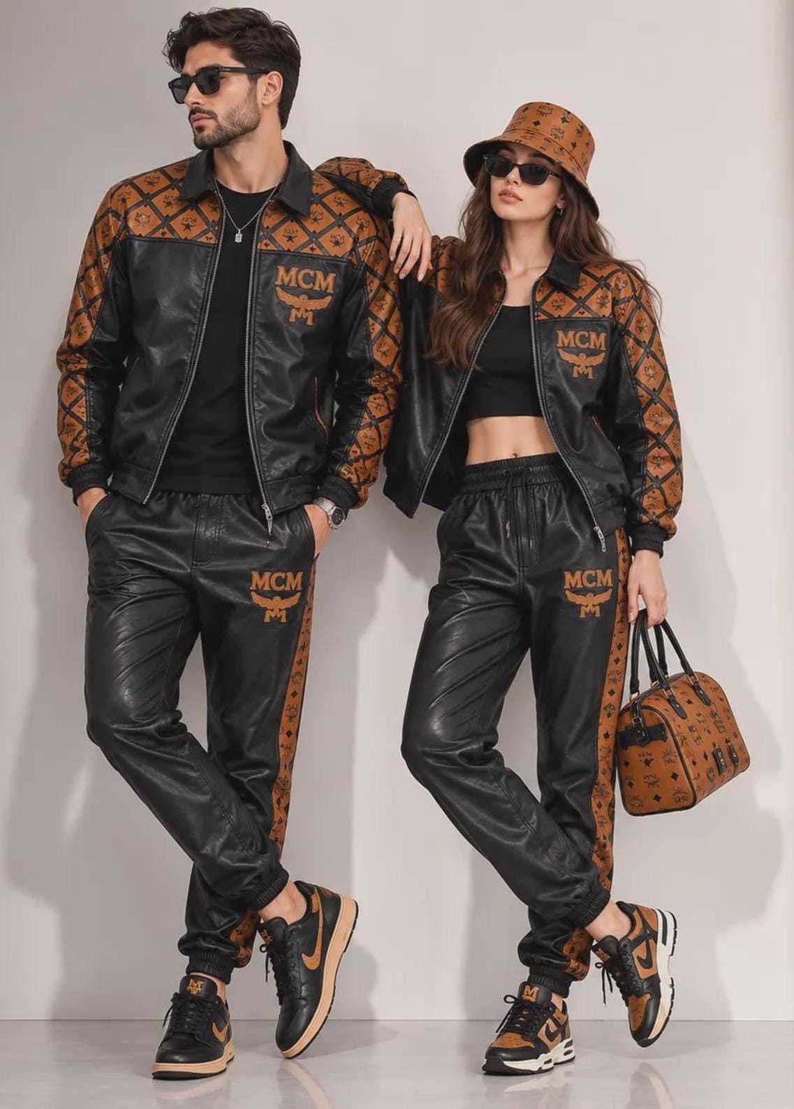 Mcm Leather Jacket - Etsy