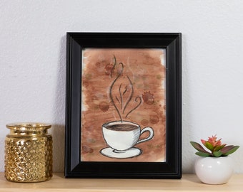 Tea Painting Art Print