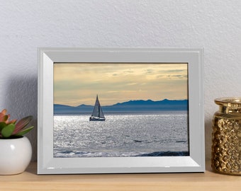 Sailing at Sunset Photography Print