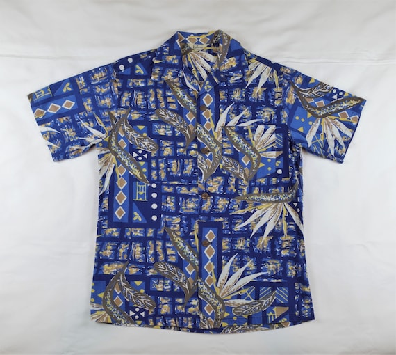 Alfred Shaheen Kiilani 1950s Men's vintage Hawaii… - image 1