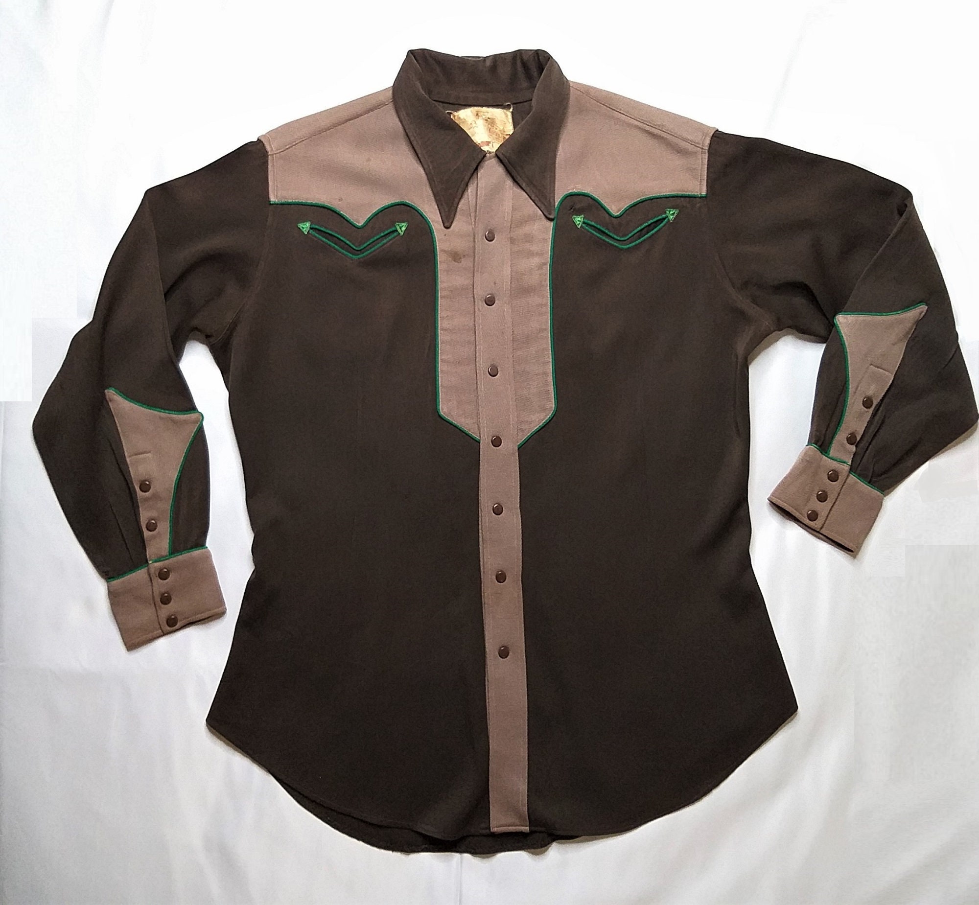 Rare Buck Bernie Vintage 1940s Men's Western Shirt Wool - Etsy Canada