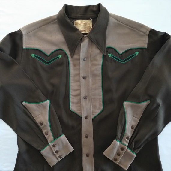 Rare Buck Bernie Vintage 1940s Men's Western Shirt Wool - Etsy Canada