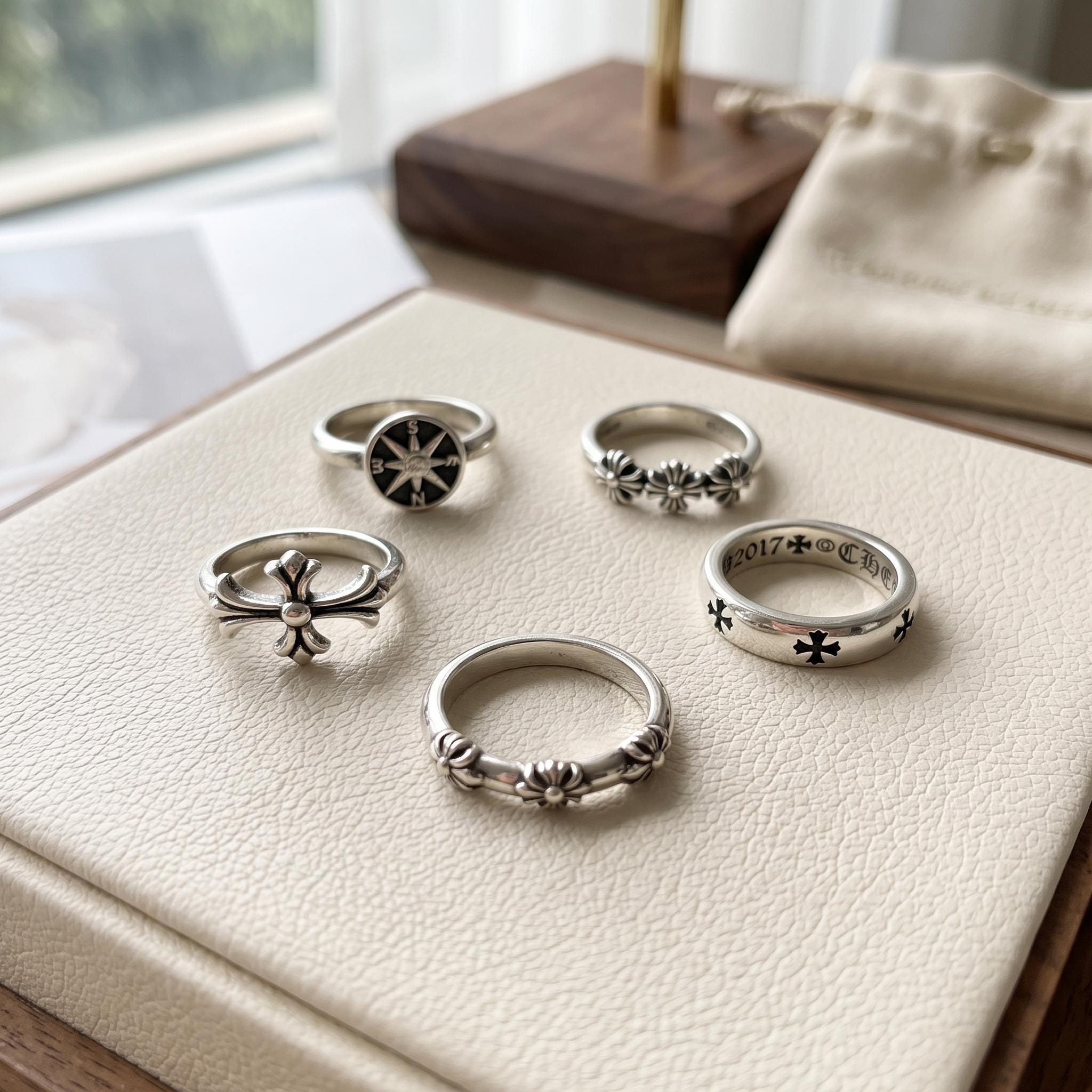Chrome hearts ring - Etsy 日本