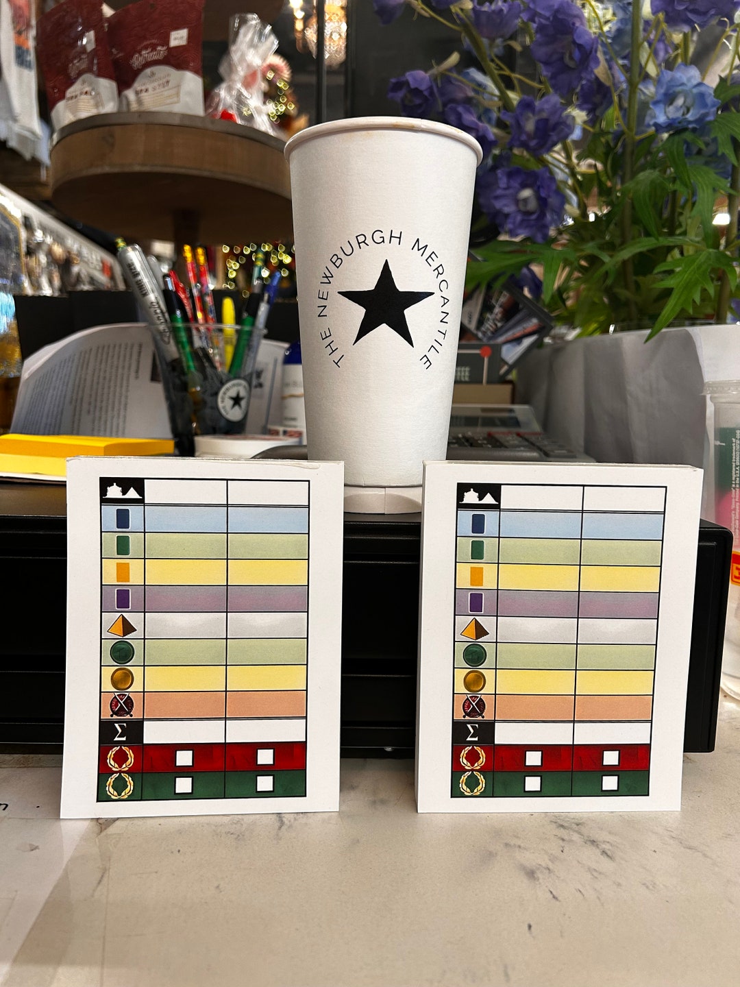 Duel Score Card.pdf Duel 7 Wonders Replacement Scorecard Pads - Etsy