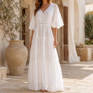 halter aline wedding dress Neck A Line Gown Criss Straps Simple Satin Wedding AWD1931 LONG GRAY EVENING DRESS Color:Black / Light Gold Halter Neck 5 Pinterest Wedding Reception Dress