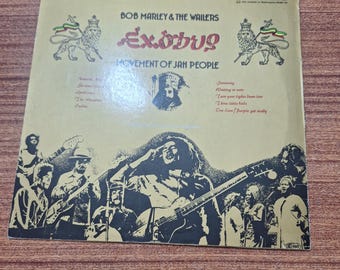 Bob Marley and The Wailers - Exodus, tysk utgåva, 1977