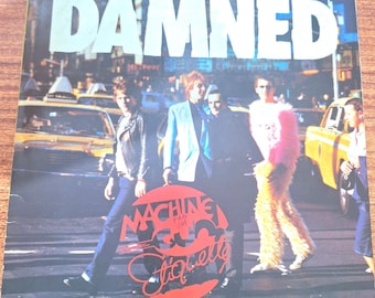 The Damned - Machine Gun Etichette, Britse versie, 1982