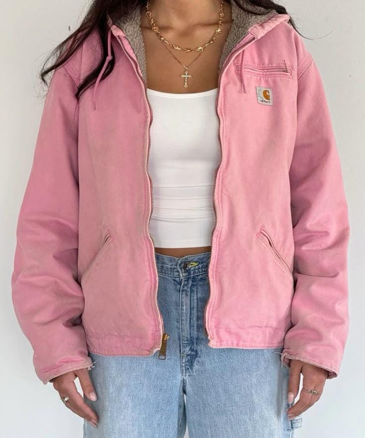 Pink carhartt jacket - Etsy 日本