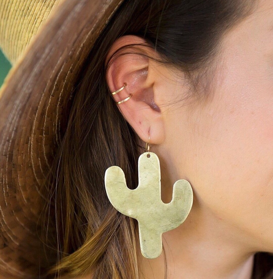 Cactus Earrings- Sherbet