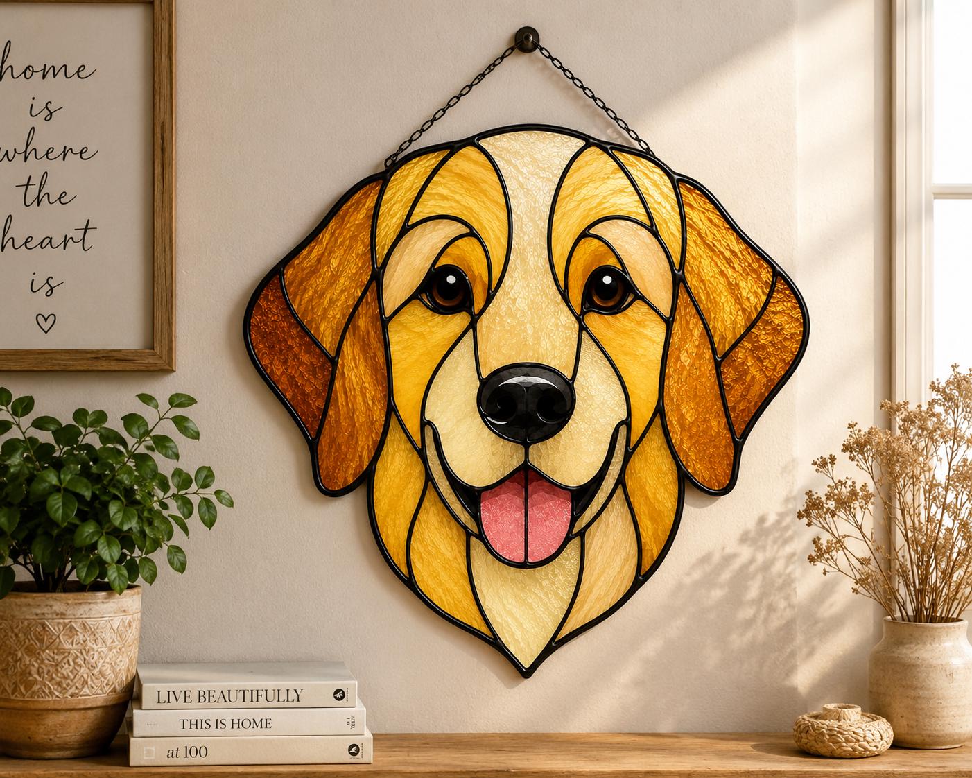 Dog Glass Mosaic - Etsy