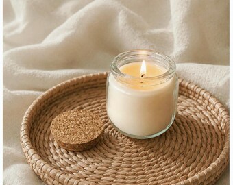 Sunday Vibes Scented Candle | Handmade Soy Wax Candle | Cozy Home Decor | Relaxing Self Care Gift | Housewarming Gift
