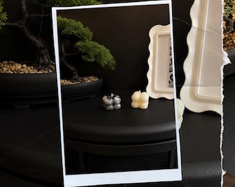 Mini bubble candles|Handmade Soy Wax Candle & Wax Melts | Luxury Home Fragrance | Highly Scented | Gift for Her | Home Décor | SnugScents UK