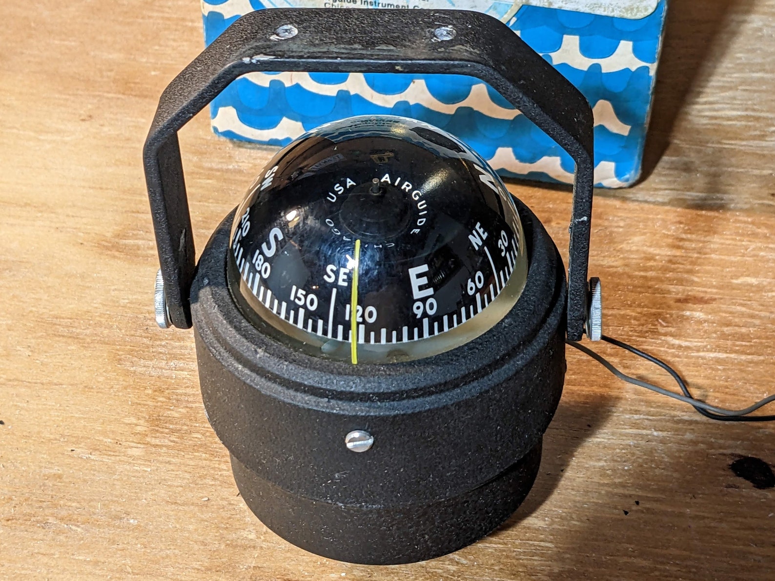 Vintage Airguide Marine Compass 88B in Box With Instructions Etsy