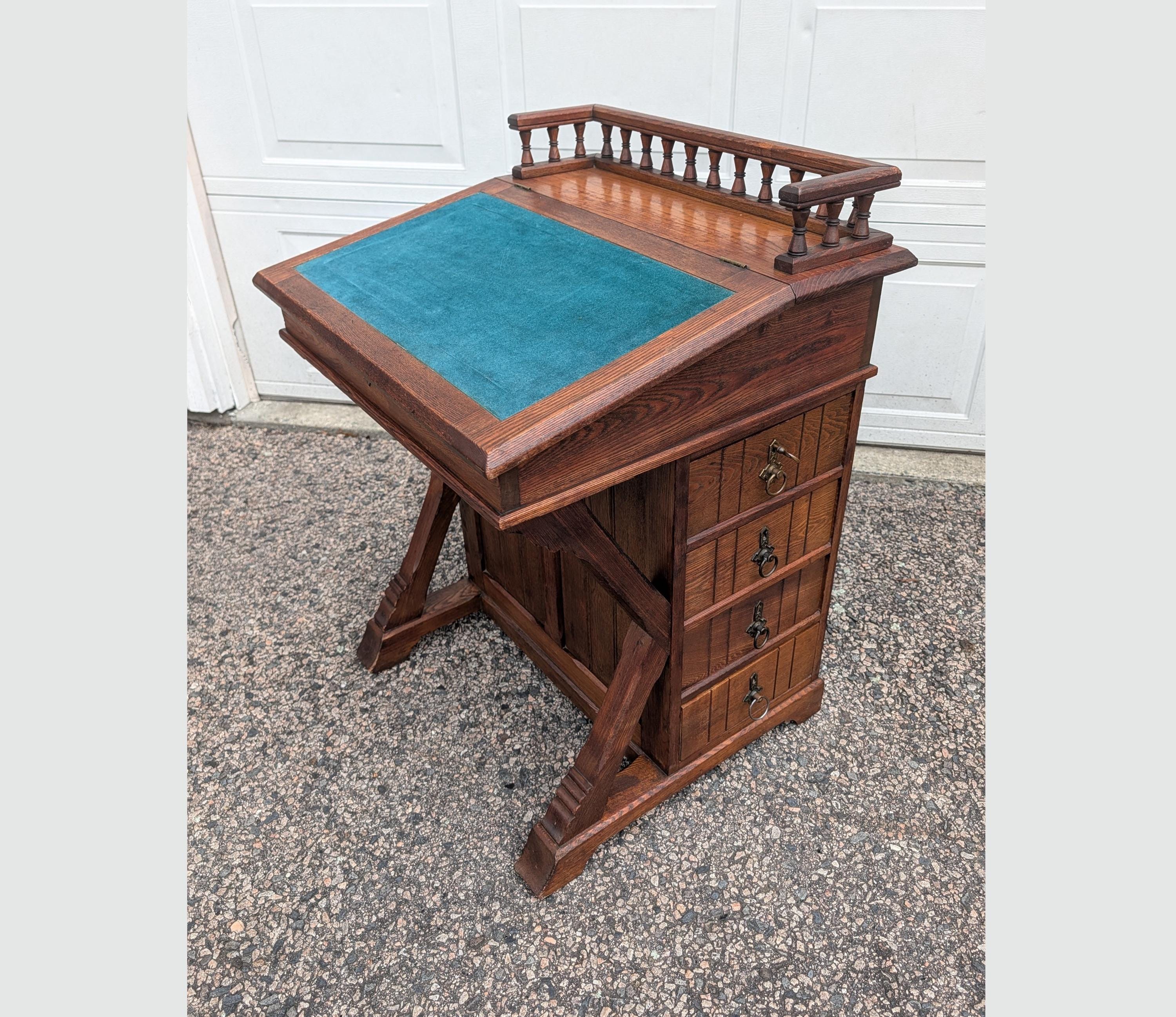Davenport Desk - Etsy