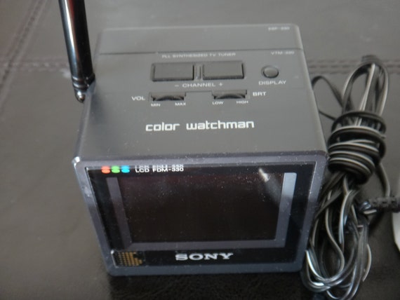 Buy Rare Vintage Sony Color Watchman FDM-330 Portable Buy Rare Vintage Sony Color Watchman FDM-330 Portable
