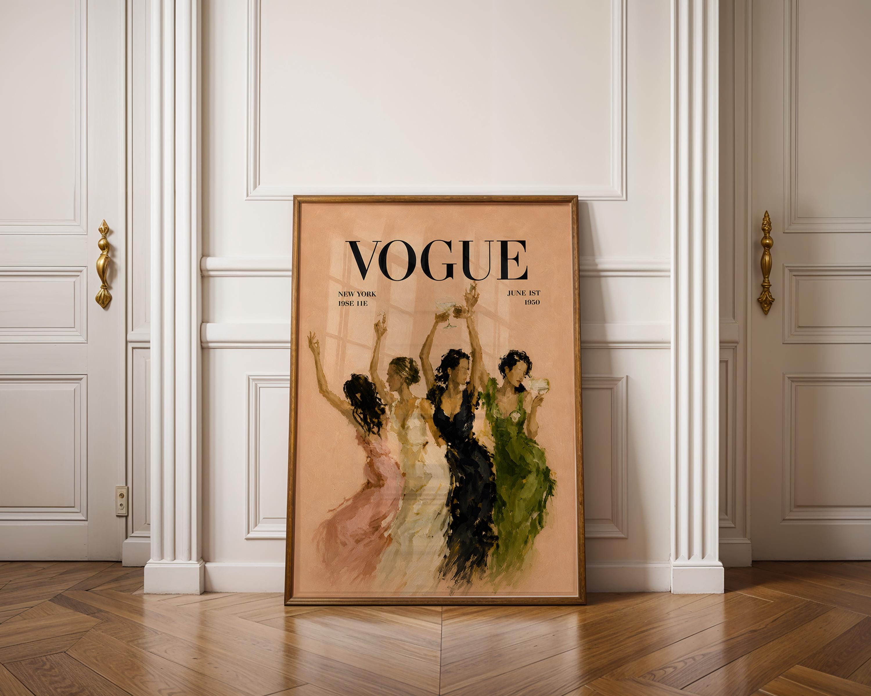 Vintage vogue magazine - Etsy 日本