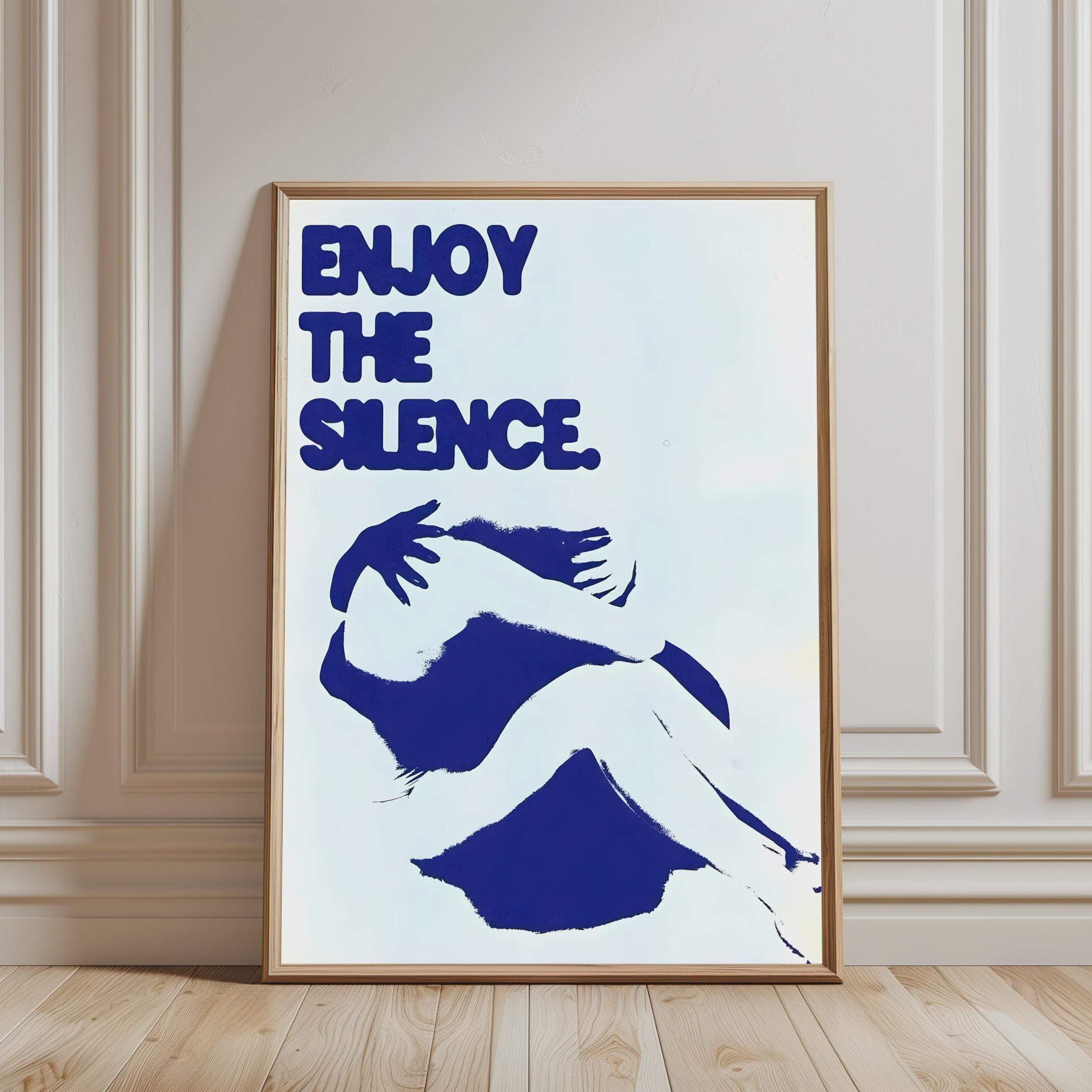Enjoy the Silence Poster - Etsy