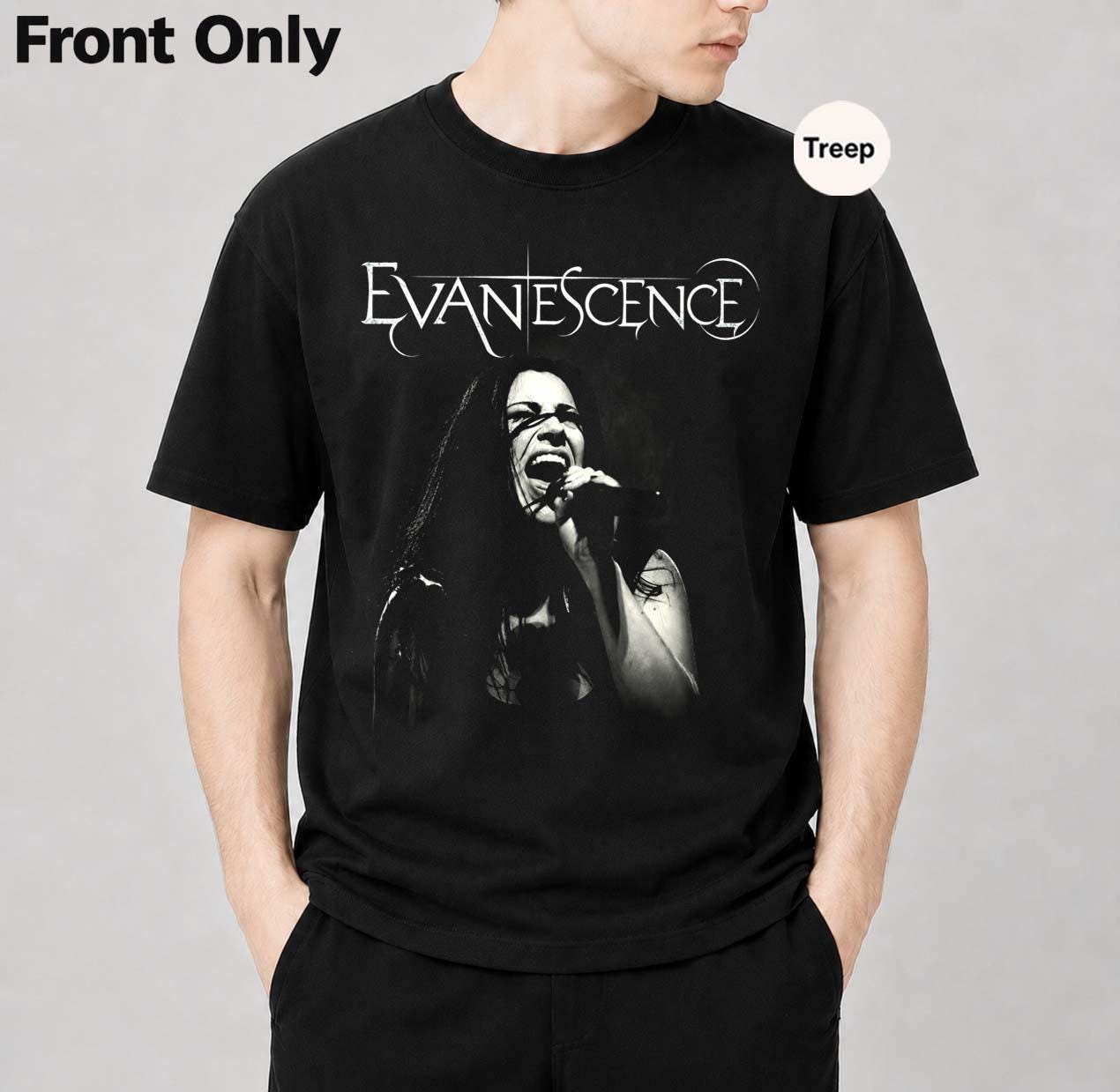 Evanescence グラフィックTシャツ 黒 hyde Evanescence グラフィックT