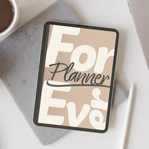 Minimalist Digital Planner | Daily, Weekly, Monthly Student Organizer Goodnotes | iPad & Android (Digital Download)
