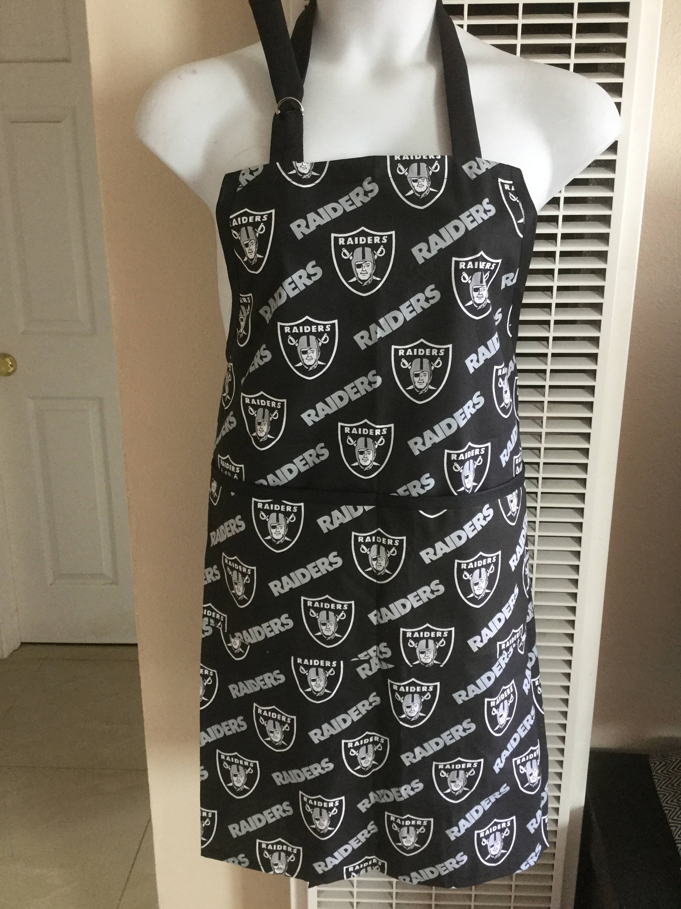 OAKLAND RAIDERS Football Team Apron Etsy