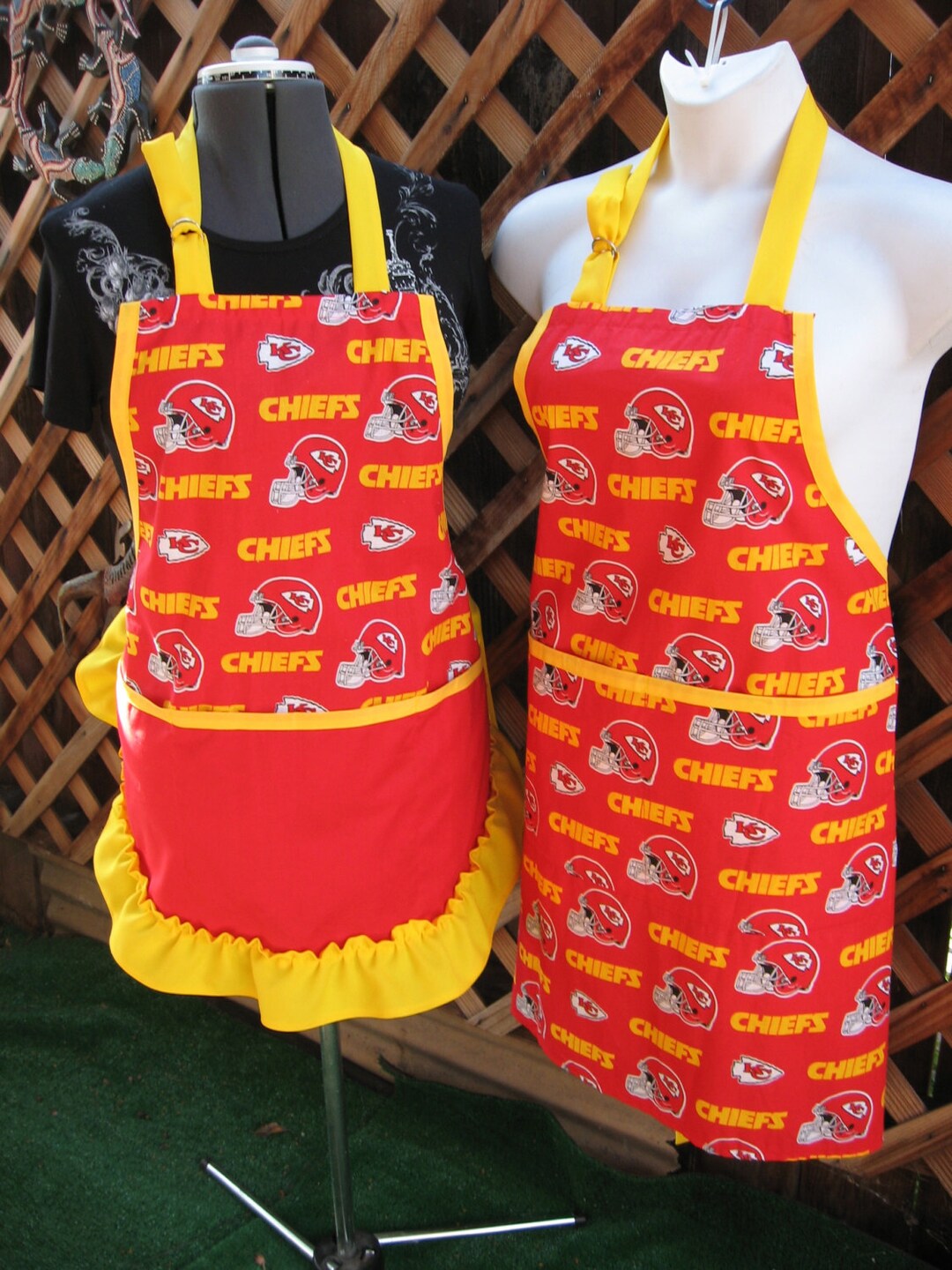 Kansas City Chiefs Football Team Aprons. Etsy