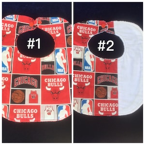 Chicago Bulls Reversible baby bibs