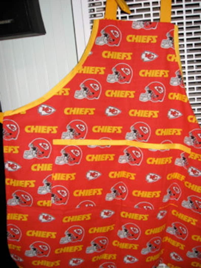 Kansas City Chiefs Football Team Aprons. | Etsy
