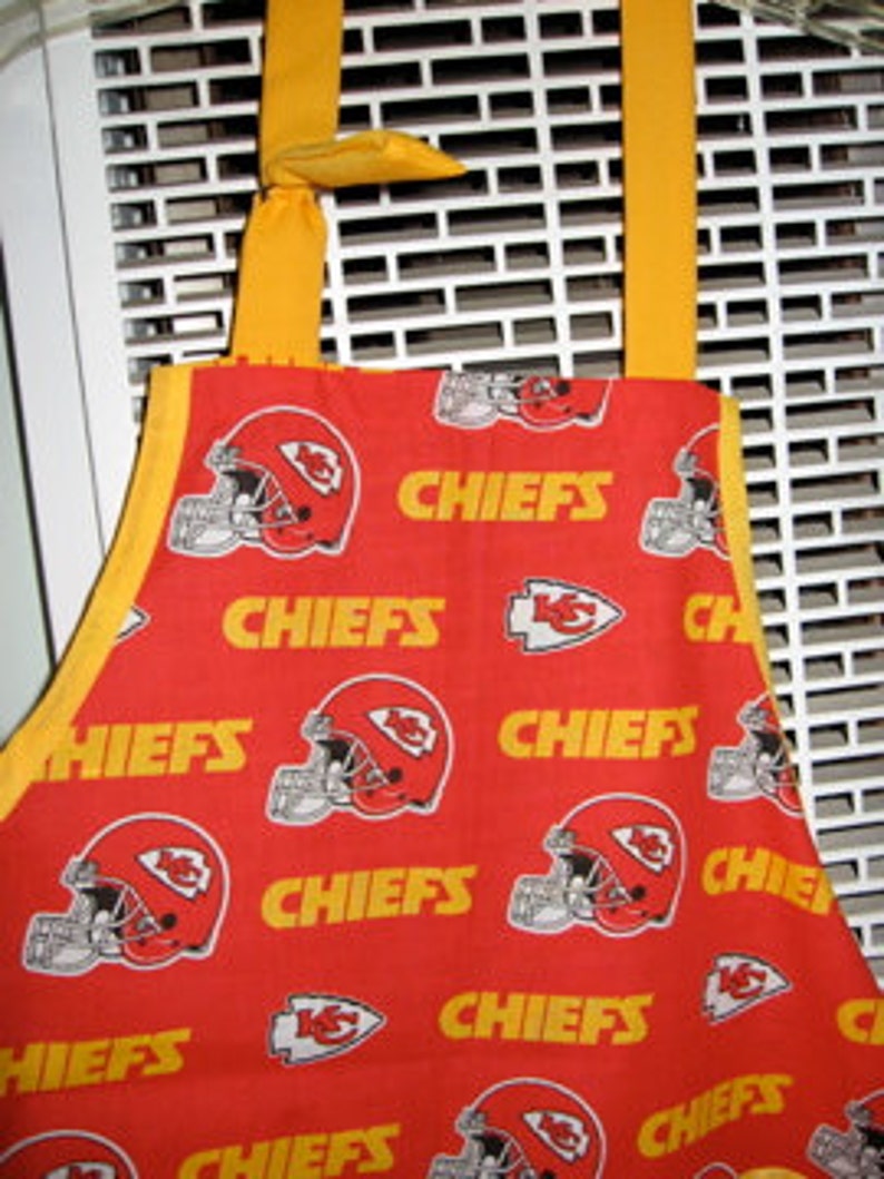 Kansas City Chiefs Football Team Aprons. - Etsy