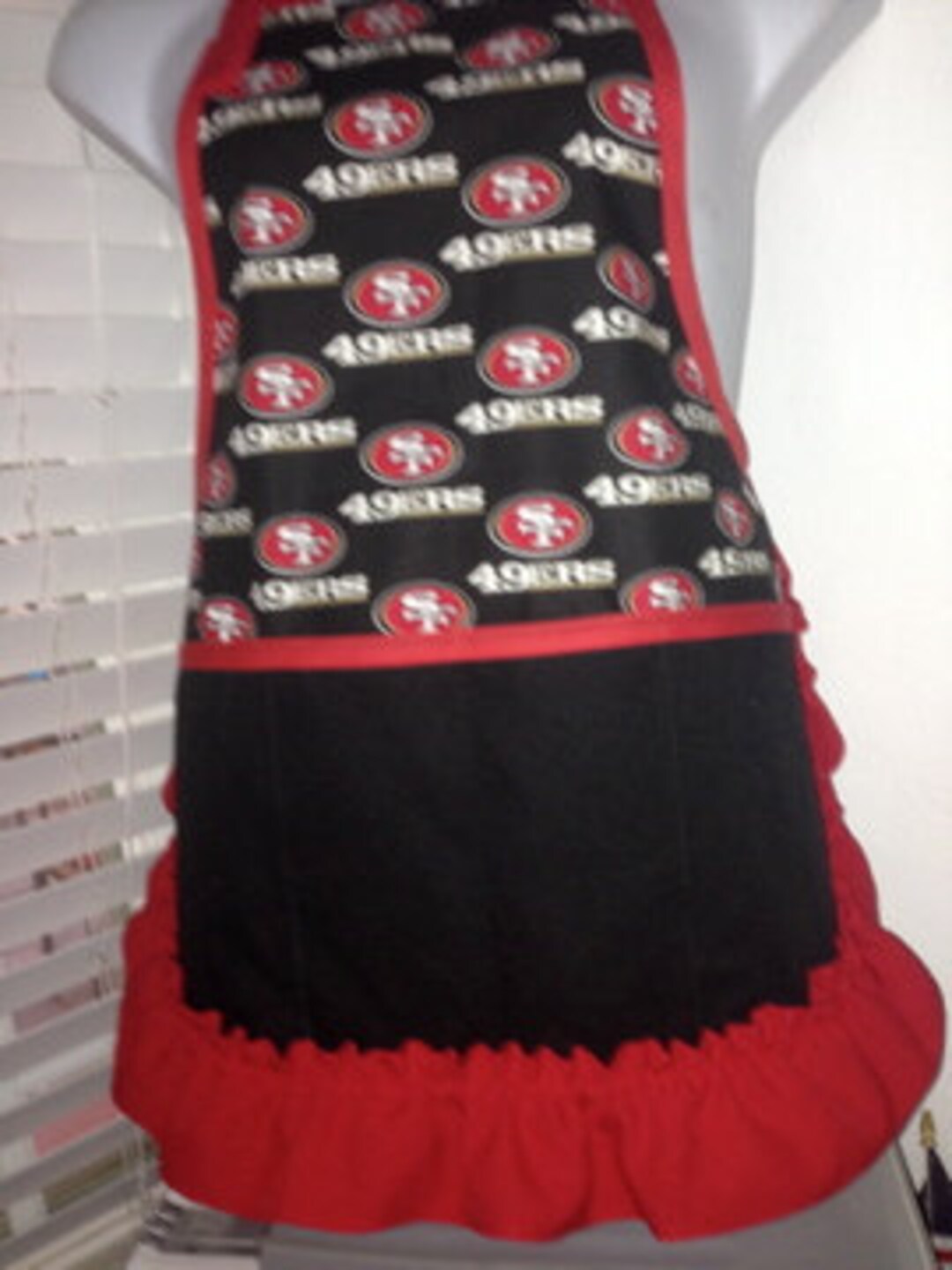 Black Aprons San Francisco 49 Ers 100 Cotton for Etsy