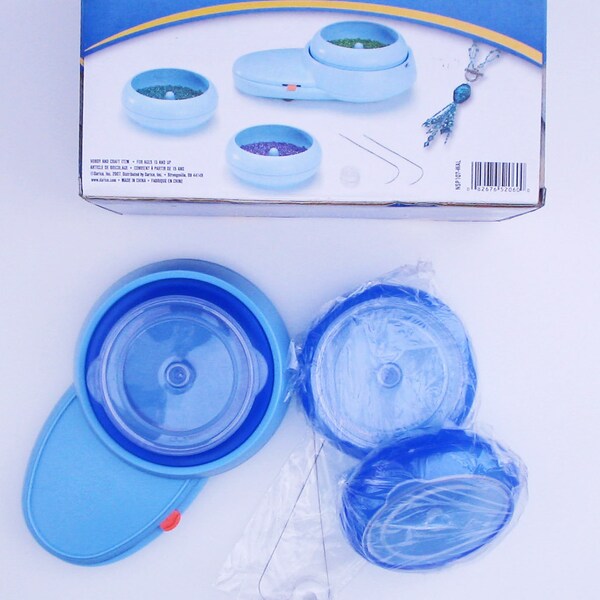 Bead Stringing Tool - Dion Bead Spinner Three Bead Cups Battery Operated