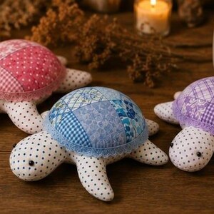 Patron de couture de tortue marine patchwork | Tutoriel pour peluche (téléchargement PDF) image 4