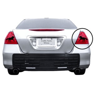 Taillight Decal, Taillight Overlay, Taillight Tint, Custom Taillights, Car Wrap Decal, Horse Car decal, Brake Light decal
