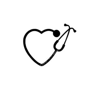 Stethoscope, Digital Nurse, Nurse Gift, PNG