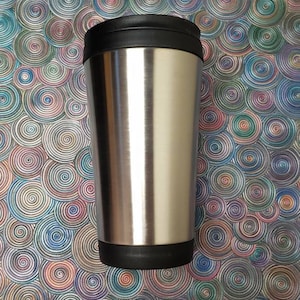 Personalized 12oz Double Wall | Stainless Steel Travel Mug | Hot or Cold with lid