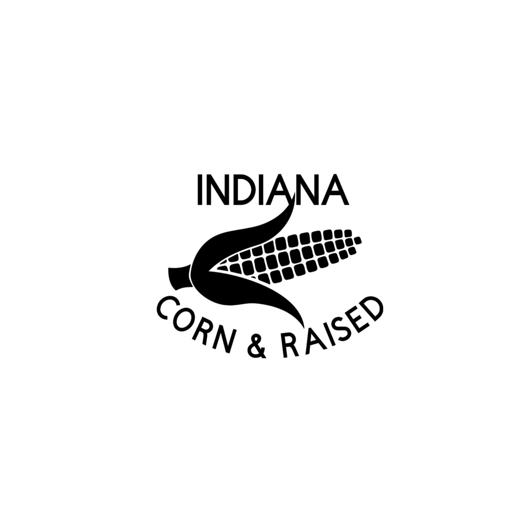 Indiana Corn Raised Decal, Farm Life Truck Sticker, Midwest Farmer ...