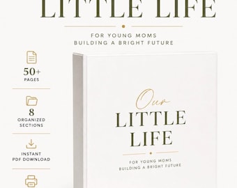 Onze Little Life Planner is een printbare planner voor tienermoeders in de pleegzorg, een babytracker voor jonge moeders, een budgetplanner, een planner voor de rechtbank, een planner voor zelfstandig wonen en een planner voor de overgang naar zelfstandig wonen.