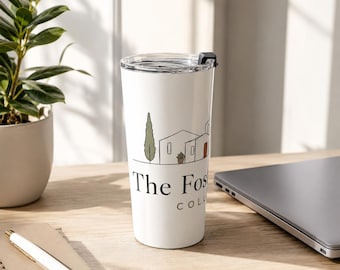 Foster Family Collective drinkbeker 590 ml | Geïsoleerde roestvrijstalen reisbeker, cadeau voor pleegmoeder, blijk van waardering voor pleegouders, cadeau voor maatschappelijk werker