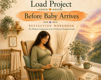 Before Baby Arrives Workbook | Prenatal Journal for Expecting Mom | Postpartum Planning | Printable PDF | Baby Shower Gift | Mom to Be