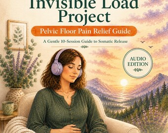 Pelvic Floor Pain Relief Audio for Women | 10 Guided Coaching Sessions | Somatic Release, Breathwork, Nervous System, Gentle Movement
