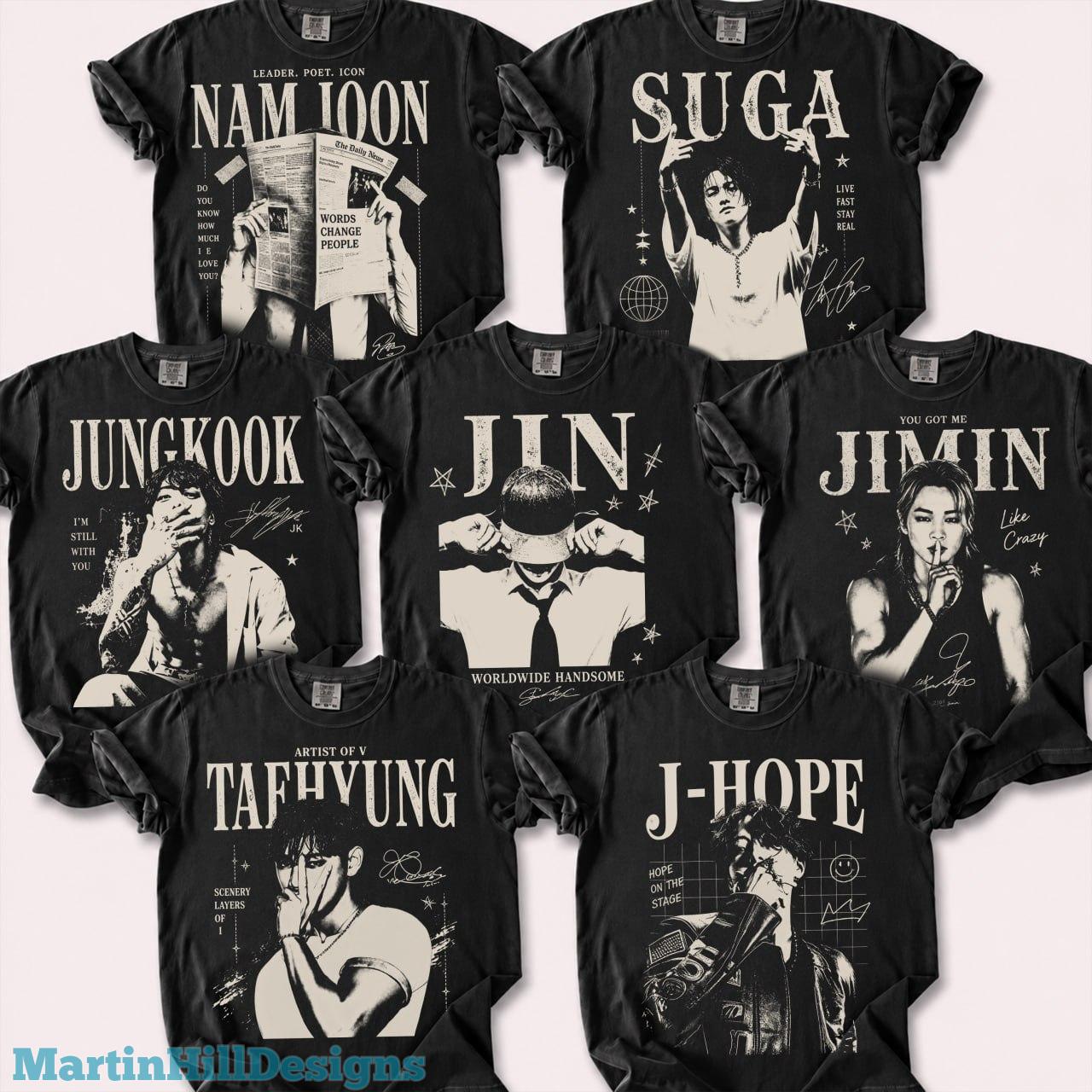 Rm Bts Shirt - Etsy