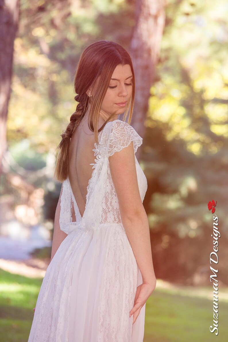 open back boho dress