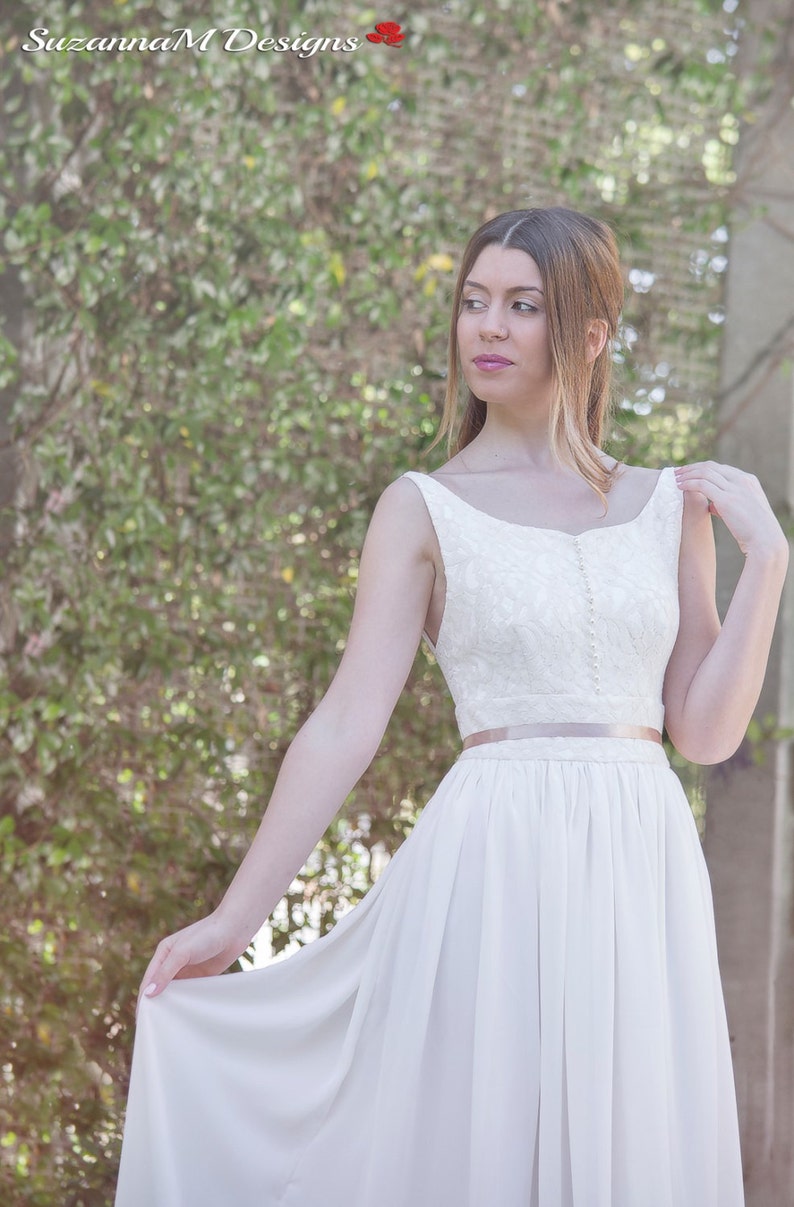 Long 50s Wedding Dress