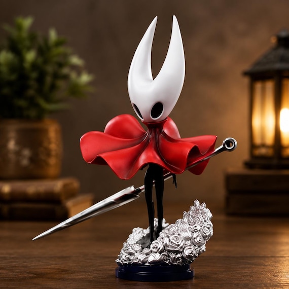 Hollow Knight Silksong Hornet PVC Figure – Gamer Desk Decor Collectible Statue