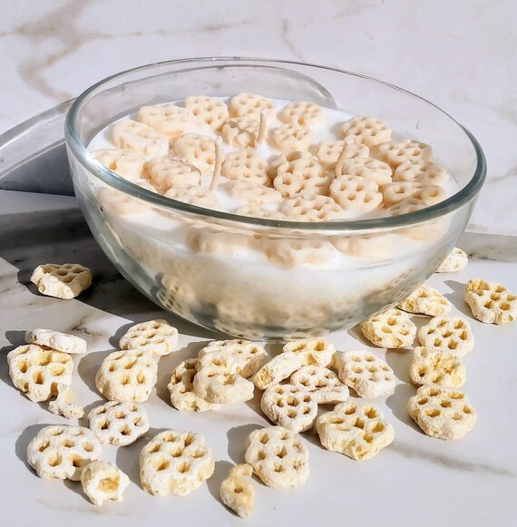 Honeycomb Cereal Bowl Candle Large Candle Three Wick Candle - Etsy