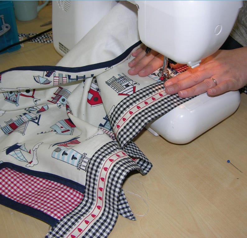 Pretty Half Apron PDF Pattern DIY Sewing Project + Video Tutorials - Etsy